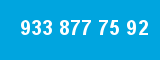 933 877 75 92